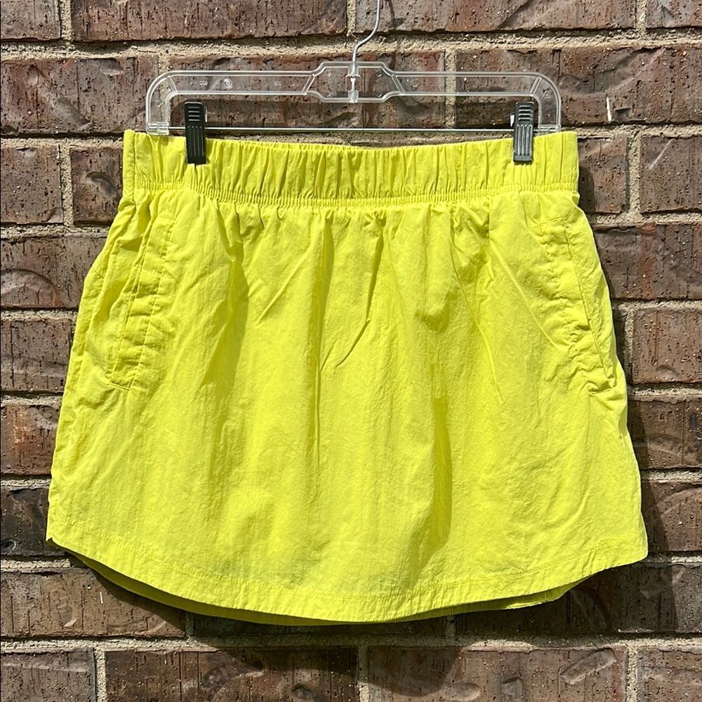 Spyder Women’s Neon Yellow Green Active Skort Tennis Pickleball Golf Athletic L - Picture 13 of 16